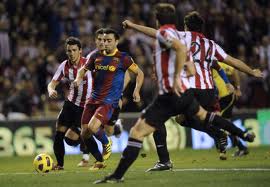 Partido Ath C de Bilbao contra FC Barcelona